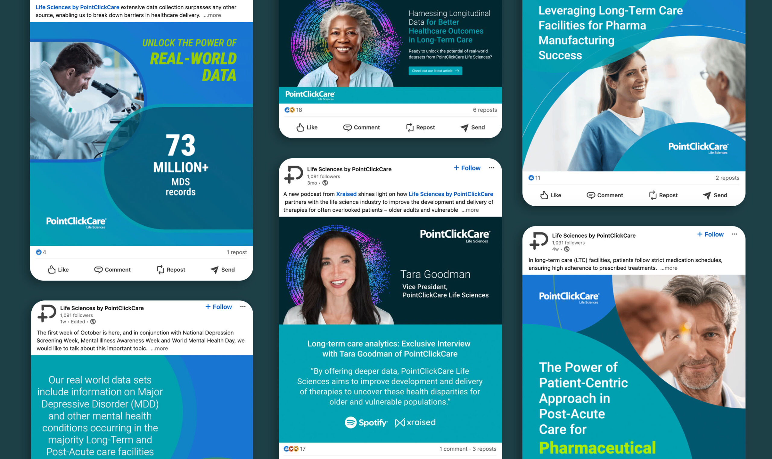 PointClickCare - Social Media