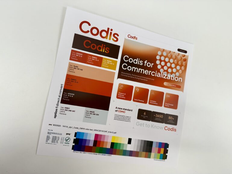 Codis Color Proof